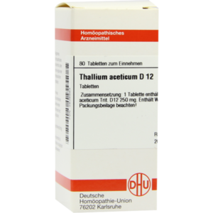 THALLIUM ACETICUM D 12 Tabletten