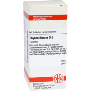 THYREOIDINUM D 6 Tabletten