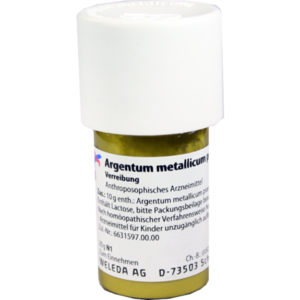 ARGENTUM METALLICUM praeparatum D 30 Trituration