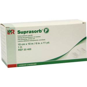 SUPRASORB F Folien-Wundverb.15 cmx10 m unste.Rolle