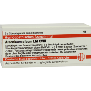 ARSENICUM ALBUM LM XVIII Globuli