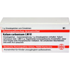 KALIUM CARBONICUM LM VI Globuli