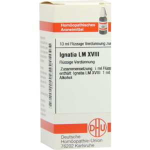 IGNATIA LM XVIII Dilution