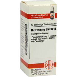 NUX VOMICA LM XVIII Dilution