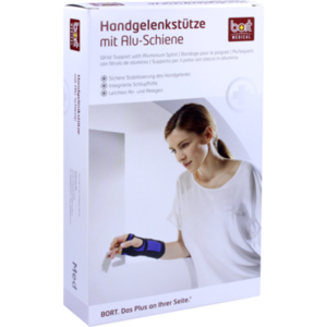 BORT Handgelenkstütze m.Aluschiene re.M haut