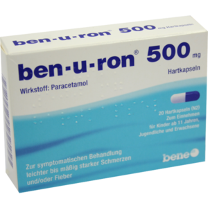 BEN-U-RON 500 mg Kapseln