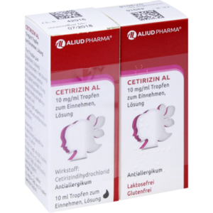 CETIRIZIN AL 10 mg/ml Tropfen zum Einnehmen