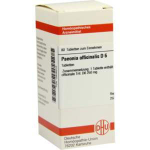 PAEONIA OFFICINALIS D 6 Tabletten