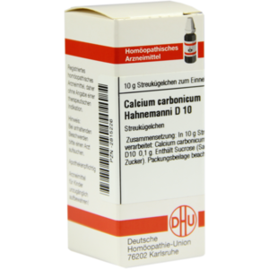 CALCIUM CARBONICUM Hahnemanni D 10 Globuli