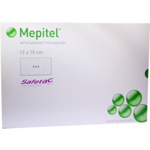 MEPITEL Silikon Netzverband 12x15 cm steril