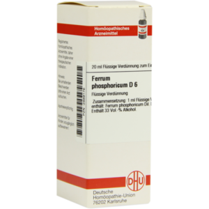 FERRUM PHOSPHORICUM D 6 Dilution