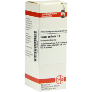 HEPAR SULFURIS D 6 Dilution