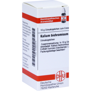 KALIUM BICHROMICUM D 12 Globuli