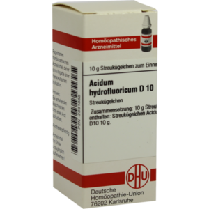 ACIDUM HYDROFLUORICUM D 10 Globuli