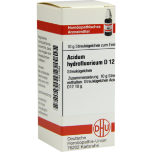 ACIDUM HYDROFLUORICUM D 12 Globuli