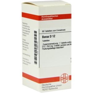 BORAX D 12 Tabletten