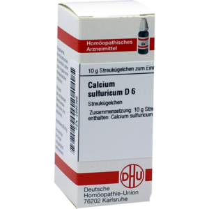 CALCIUM SULFURICUM D 6 Globuli