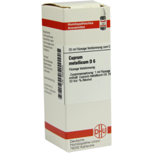 CUPRUM METALLICUM D 6 Dilution