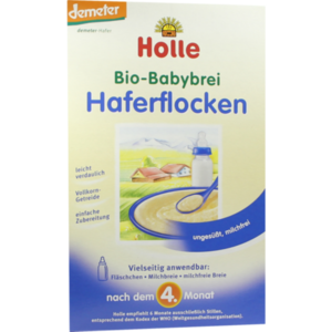 HOLLE Bio Babybrei Haferflocken