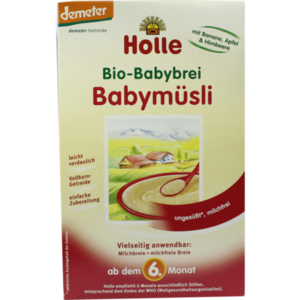 HOLLE Bio Babybrei Babymüsli