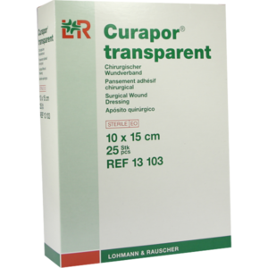 CURAPOR Wundverband steril transparent 10x15 cm