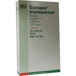 CURAPOR Wundverband steril transparent 10x20 cm