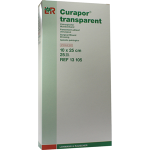 CURAPOR Wundverband steril transparent 10x25 cm