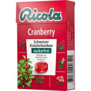 RICOLA o.Z.Box Cranberry Bonbons