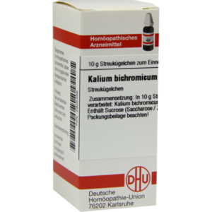 KALIUM BICHROMICUM D 30 Globuli