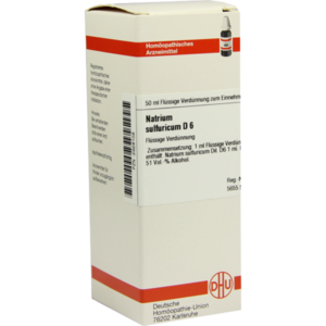 NATRIUM SULFURICUM D 6 Dilution