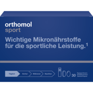 ORTHOMOL Sport Trinkfläschchen/Tabl./Kaps.Kombip.