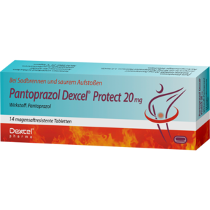 PANTOPRAZOL Dexcel Protect 20 mg magensaftres.Tab.