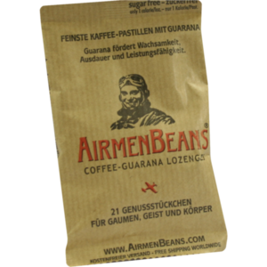 AIRMENBEANS feinste Kaffee Pastillen m.Guarana