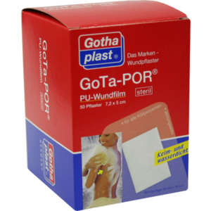 GOTA-POR PU Wundfilm 7,2x5 cm steril Pflaster