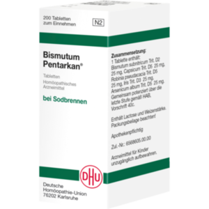 BISMUTUM PENTARKAN Tabletten