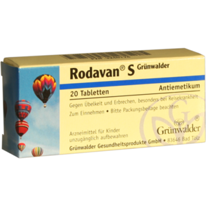 RODAVAN S Grünwalder Tabletten