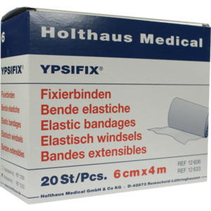 FIXIERBINDE YPSIFIX elastisch 6 cmx4 m lose