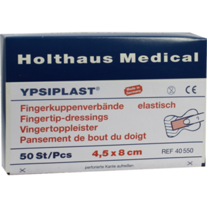 FINGERKUPPENVERBAND YPSIPLAST elast.4,5x8 cm haut