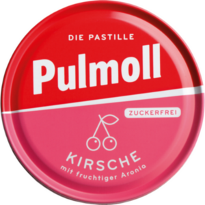 PULMOLL Kirsche zuckerfrei Bonbons