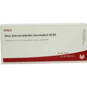 DISCI intervertebrales cervicales GL D 5 Ampullen