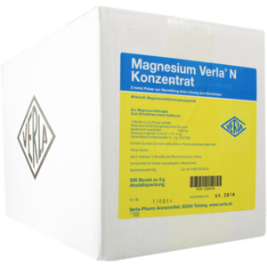 MAGNESIUM VERLA N Konzentrat Plv.z.H.e.L.z.Einn.