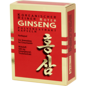 KOREANISCHER Reiner Roter Ginseng Pulverextr.Kaps.