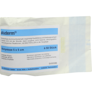 ALUDERM Kompressen 5x5 cm