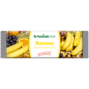 DR.MUNZINGER Fruchtschnitte Banane