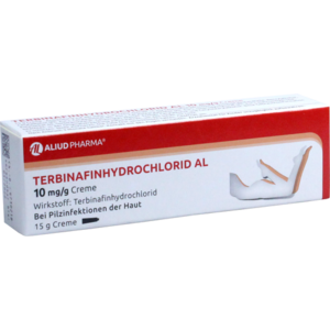 TERBINAFINHYDROCHLORID AL 10 mg/g Creme