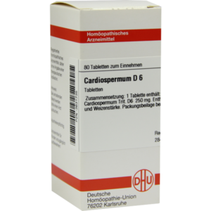 CARDIOSPERMUM D 6 Tabletten