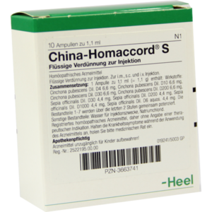 CHINA HOMACCORD S Ampullen