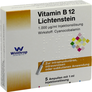 VITAMIN B12 1.000 μg Lichtenstein Ampullen