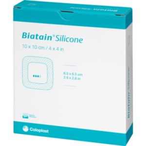 BIATAIN Silicone Schaumverband 10x10 cm