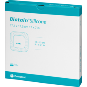 BIATAIN Silicone Schaumverband 17,5x17,5 cm